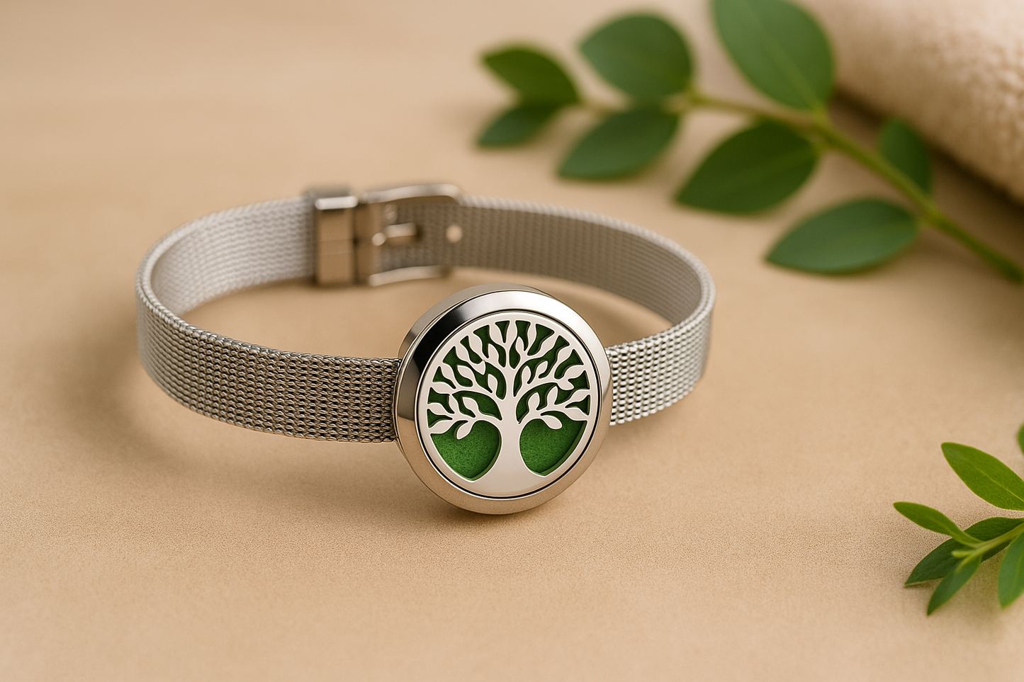 Bracelet Diffuseur d’Huiles Essentielles – Sérénité au poignet 💫